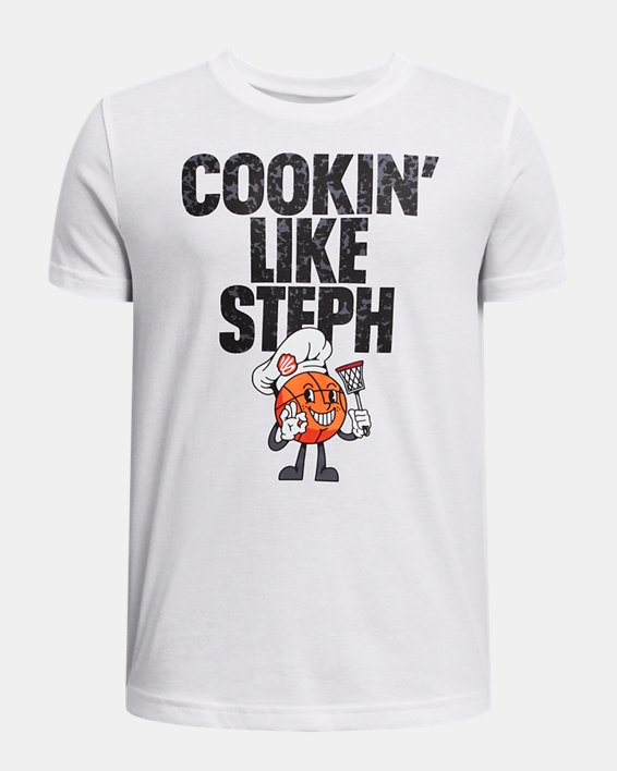 Boys' Curry Chef T-Shirt in White image number 0